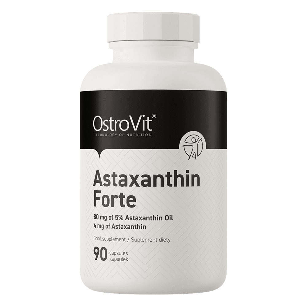 Astaxantină OstroVit Forte 4 mg, 90 capsule