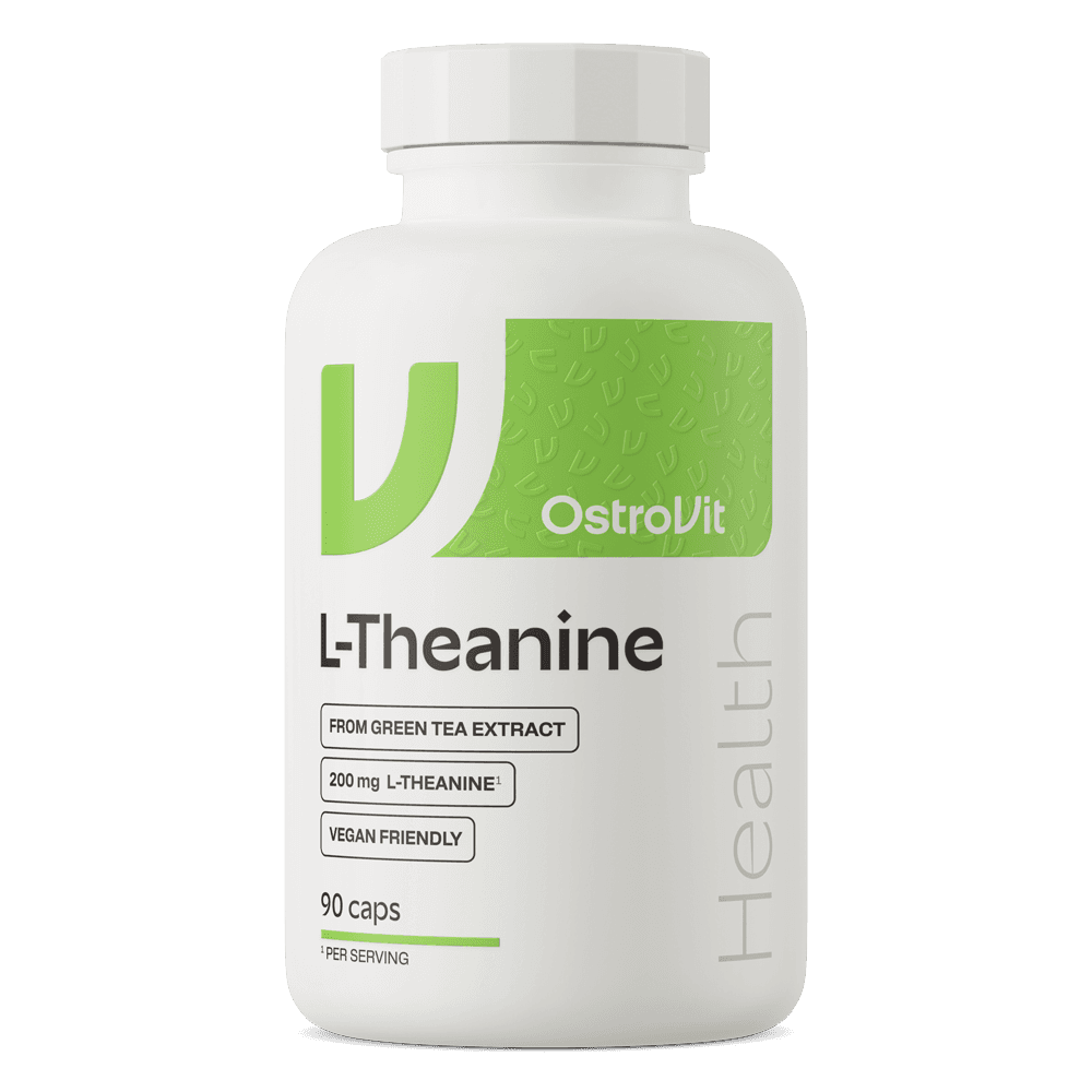 L-teanină OstroVit 200 mg, 90 capsule vegetale