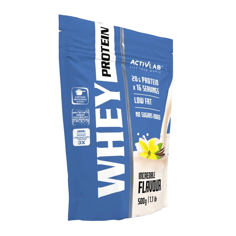 Proteină din zer Activlab Whey Protein, 500 g, vanilie