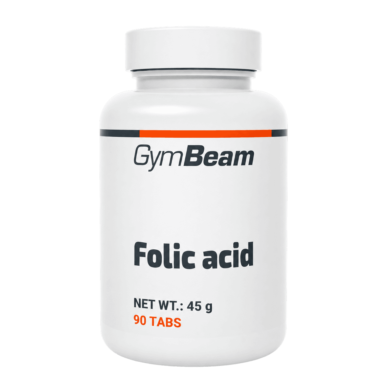 Acid folic GymBeam 800 µg, vitamina B9, 90 comprimate