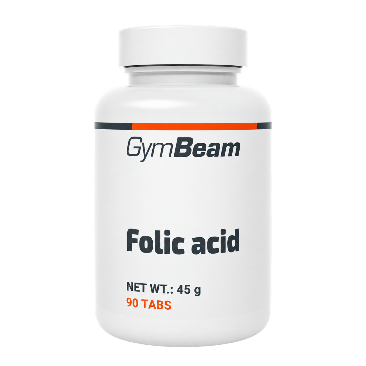Acid folic GymBeam 800 µg, vitamina B9, 90 comprimate