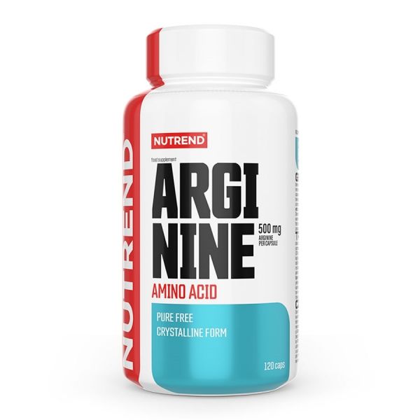 Arginină Nutrend 500 mg, 120 capsule