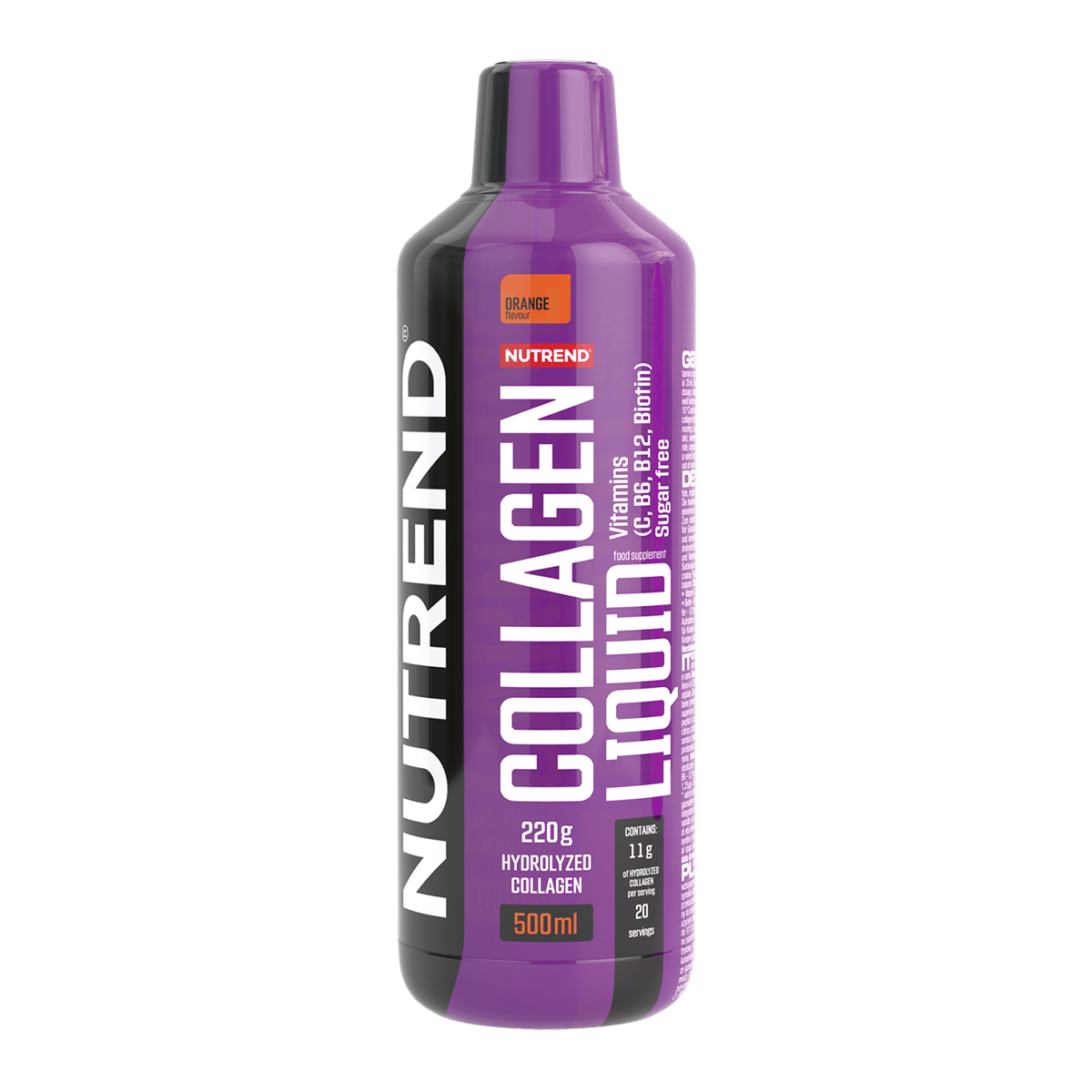 Colagen lichid Nutrend Collagen Liquid, 500 ml, portocale — fotografia produsului