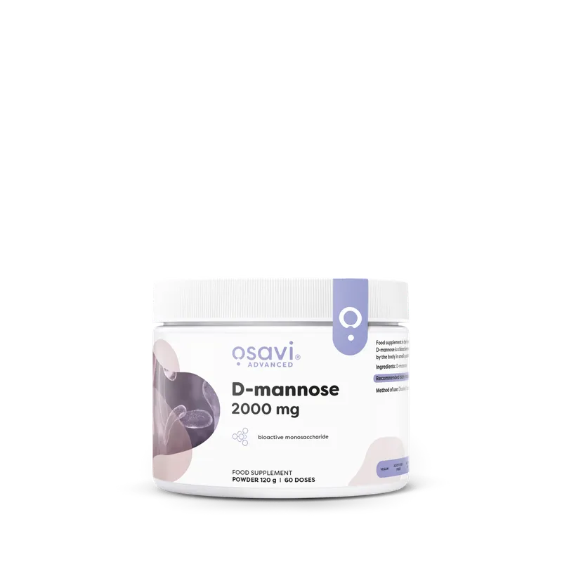 D-manoză Osavi, pudră 120 g — produs prezentat în articol