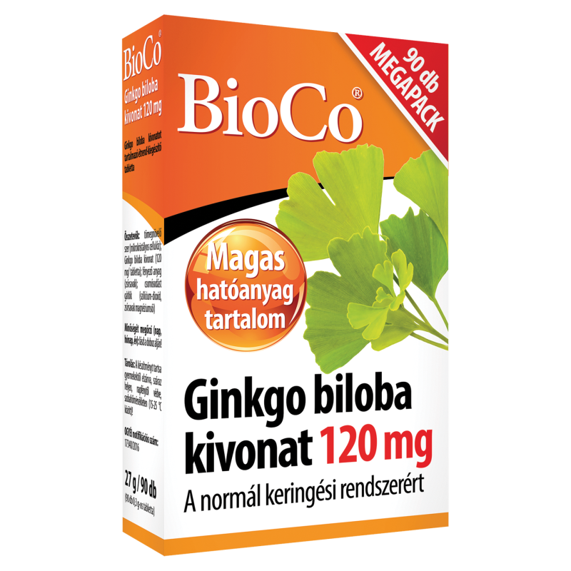 Ginkgo biloba BioCo 120 mg, 90 comprimate