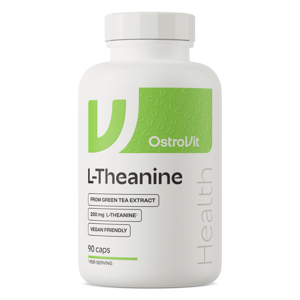L-teanină OstroVit 200 mg, 90 capsule vegetale