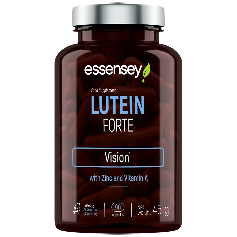 Luteină Essensey Forte 20 mg cu zinc și A, 90 capsule — fotografia produsului