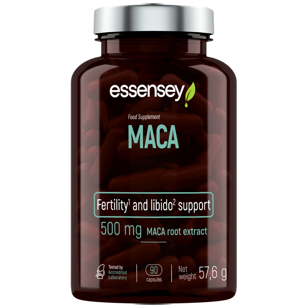 Maca Essensey 500 mg, 90 capsule