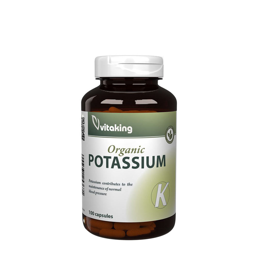 Potasiu Vitaking 99 mg, 100 capsule
