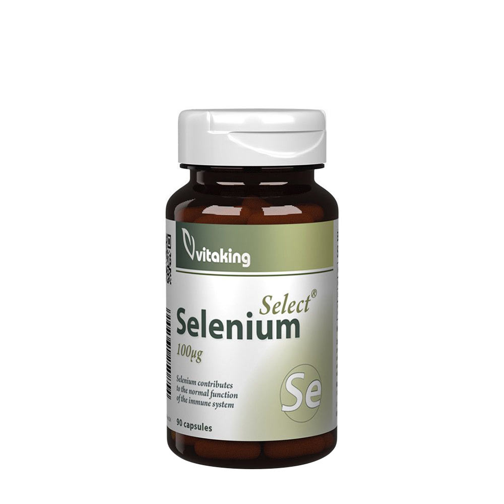 Seleniu SeLECT Vitaking 100 µg, 90 capsule