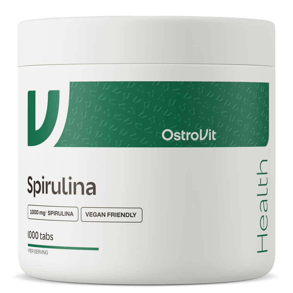 Spirulină OstroVit VEGE, 1.000 comprimate — produs prezentat în articol